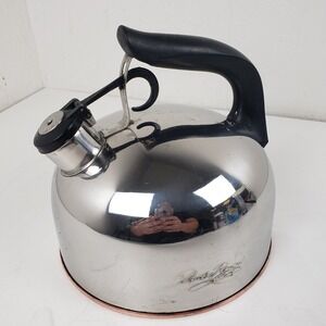 Revere Ware Paul Revere Signature Series Copper Bottom Tea Kettle